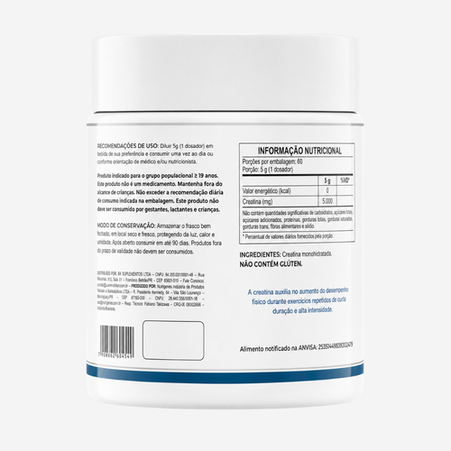 Creatina Monohidratada 300g