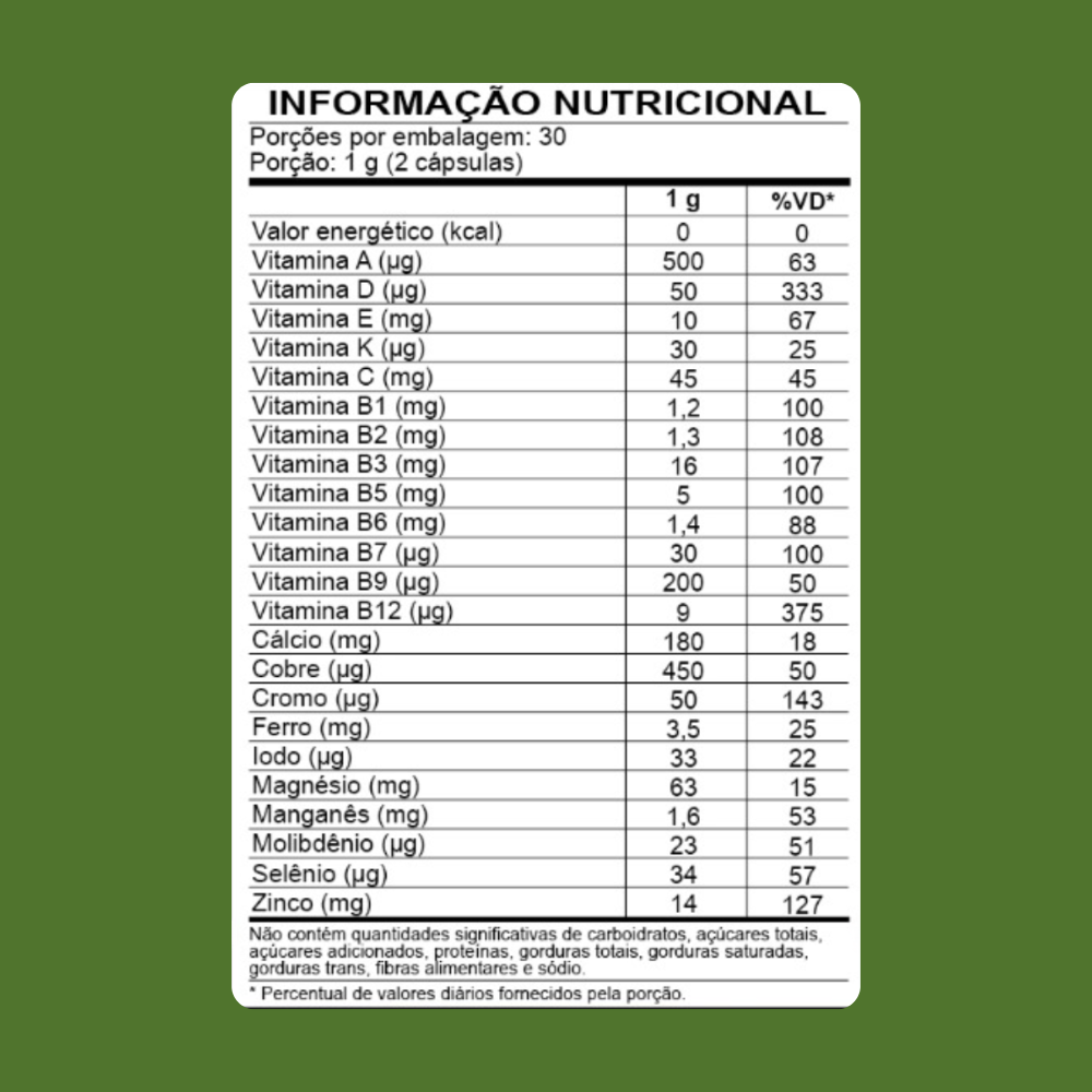 MULTI+U 60 Cápsulas