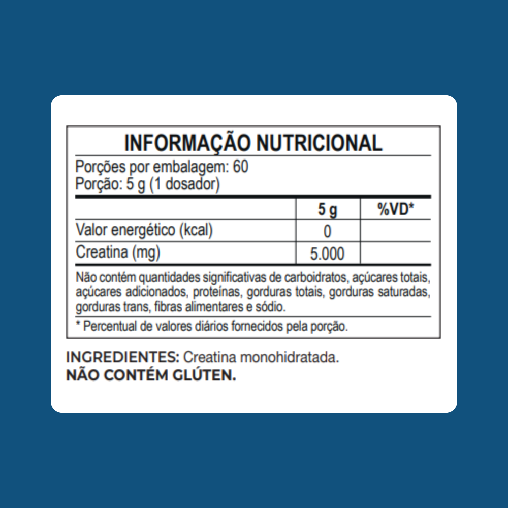 Creatina Monohidratada 300g